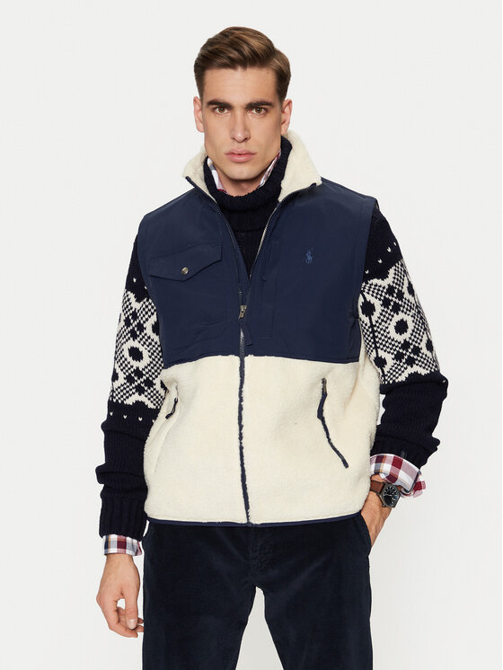 Polo Ralph Lauren Polo Ralph Lauren Mellény 710854959008 Világos bézs Regular Fit