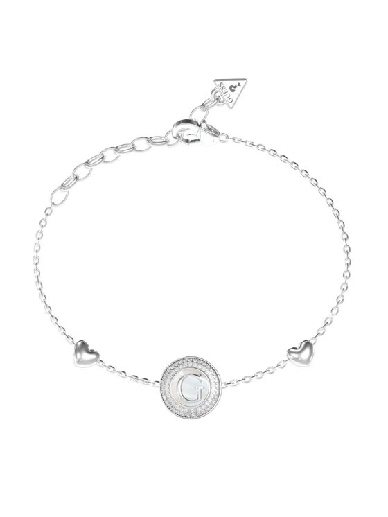 Guess Guess Bransoletka JUBB06208JW Srebrny