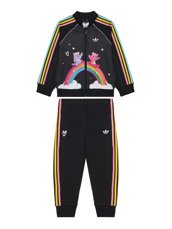 adidas adidas Спортивний костюм Care Bears Sst Tracksuit HZ6610 Чорний Regular Fit