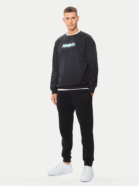 HUGO Hugo Jopa Logo 50514930 Črna Regular Fit
