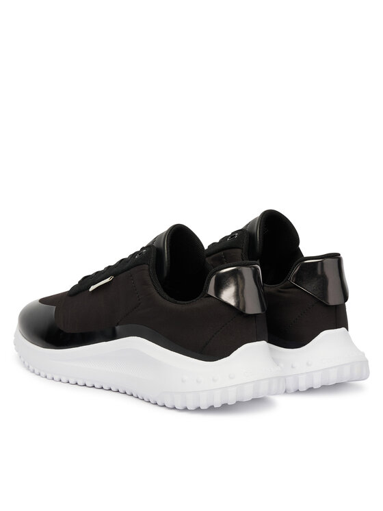 Calvin Klein Calvin Klein Sneakersy Eva Runner Lace Up Mat Mix YW0YW02016 Czarny