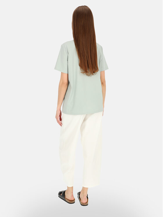 Potis & Verso Potis & Verso T-Shirt Mercy Zielony jasny Regular Fit