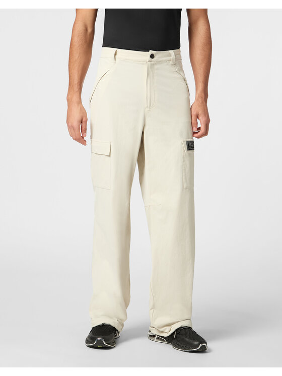 Plein Sport Plein Sport Spodnie cargo 22981 Szary Cargo Fit