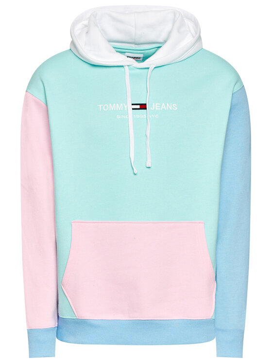 Tommy Jeans Bluza Tjm Color Block Hoodie DM0DM11659 Kolorowy  