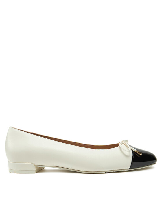 Stuart Weitzman Stuart Weitzman Körömcipők Sleek Bow Flat SG888 Ekru