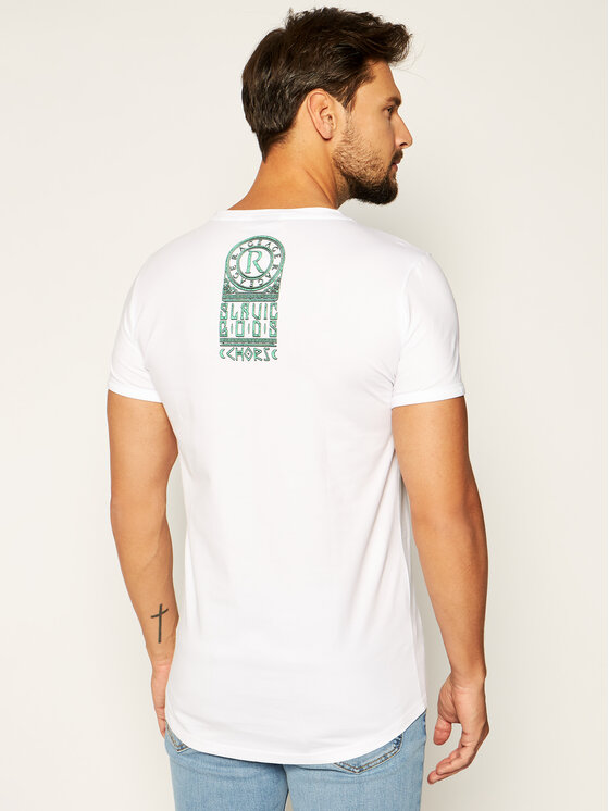 T-shirt Chors Monoch Bianco Slim Fit