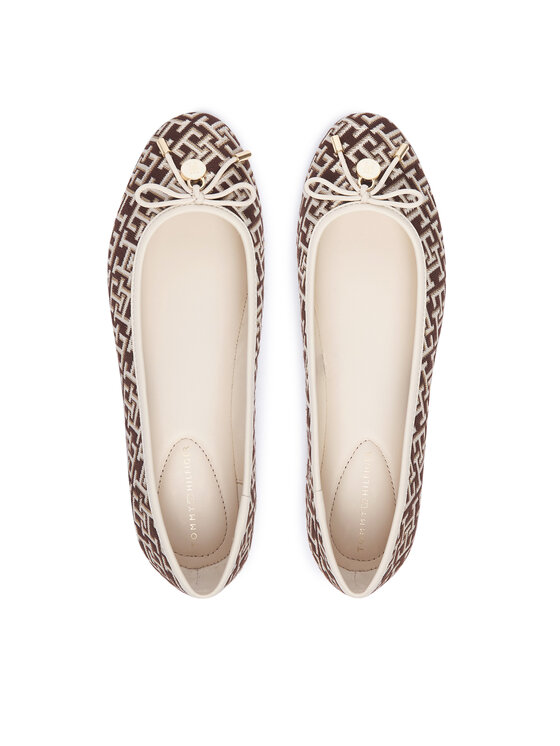 Tommy Hilfiger Tommy Hilfiger Ballerinas Th Charm Jacquard Ballerina FW0FW09504 Bunt