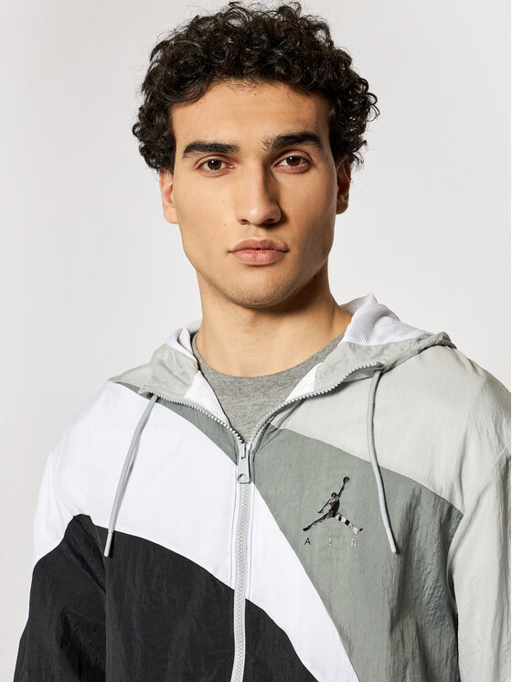 Jordan on sale jacke grau