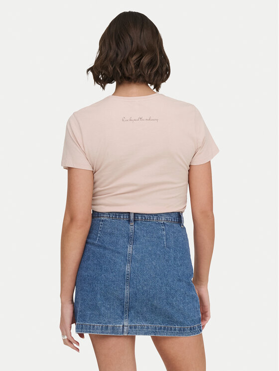 ONLY ONLY T-shirt Lucy 15346760 Ružičasta Regular Fit