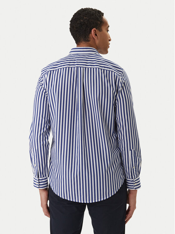 Tommy Hilfiger Tommy Hilfiger Srajca MW0MW42440 Modra Regular Fit