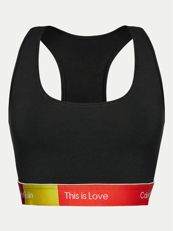 Calvin Klein Underwear Сутиен-топ 000QF7278E Черен | Modivo.bg