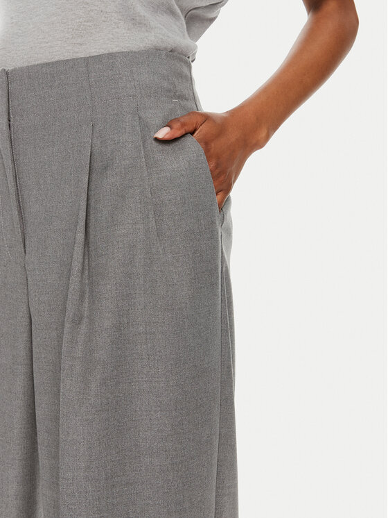 2NDDAY 2NDDAY Pantaloni din material Carter 2244160169 Gri Relaxed Fit