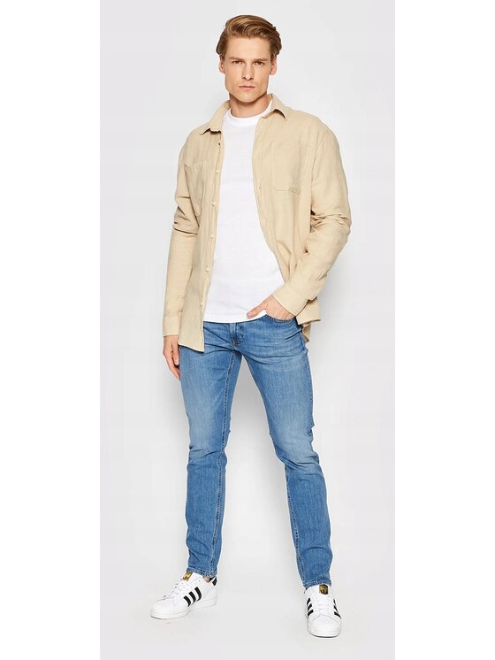 Lee Lee Jeansy Luke Niebieski Basic Fit