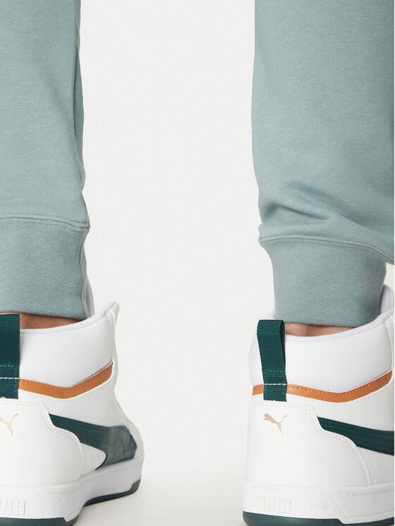 Puma Puma Спортивні штани Ess No. 1 Logo 682609 Зелений Regular Fit