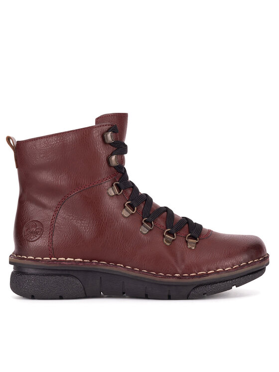 Botine Rieker 73356-35 Vișiniu