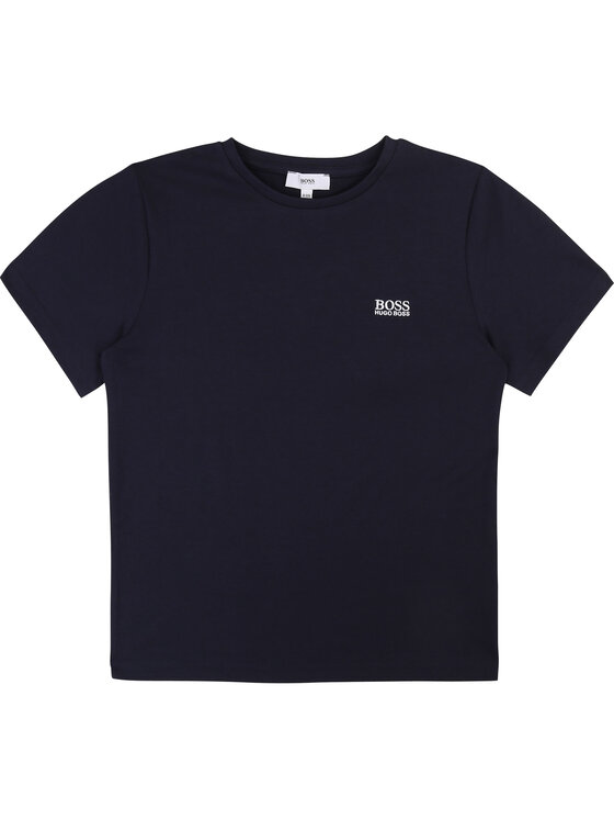 T-shirt J25P14 S Blu scuro Regular Fit