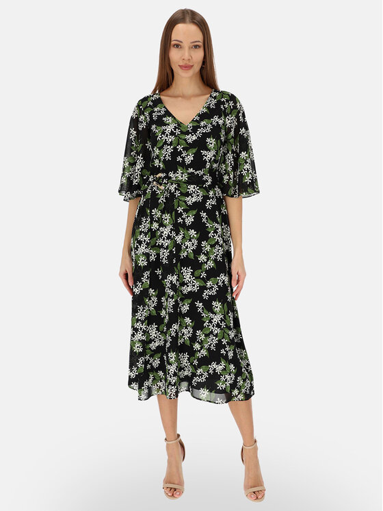 L’AF L’AF Sukienka letnia Jasmin Czarny Regular Fit