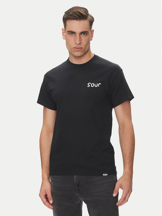 Etnies Etnies T-Shirt Sour Solution 4130003784 Czarny Regular Fit