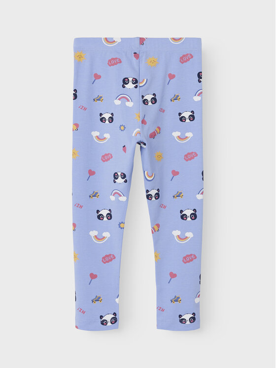 NAME IT NAME IT Legginsy Vivian 13225099 Niebieski Regular Fit