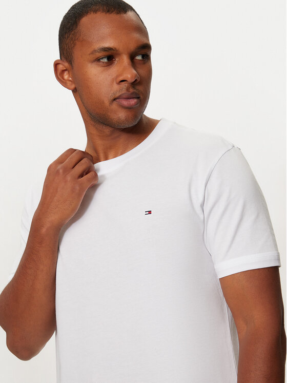 Tommy Hilfiger Tommy Hilfiger T-Shirt UM0UM03362 Weiß Regular Fit