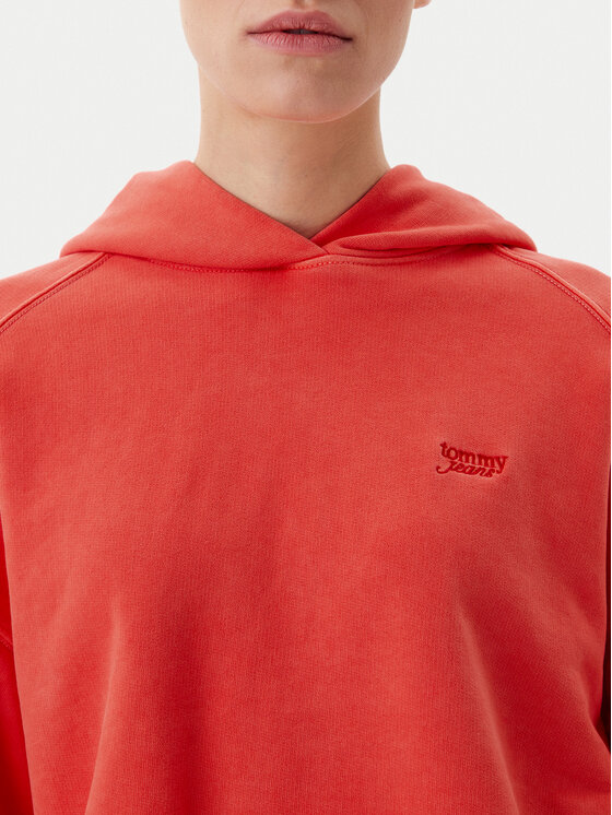 Tommy Jeans Tommy Jeans Majica dugih rukava DW0DW20314 Narančasta Relaxed Fit