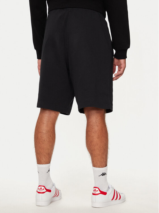 adidas adidas Спортивні шорти Essentials Trefoil IY8520 Чорний Regular Fit