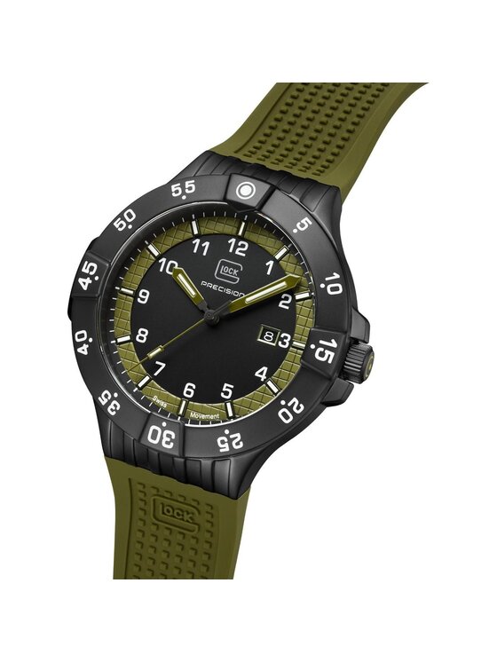 GLOCK GLOCK Zegarek GW-15-4-22 Zielony