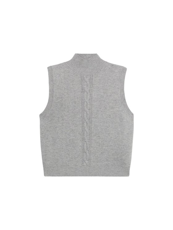 Oltre Oltre Sweter M317J005055N013 Szary Regular Fit