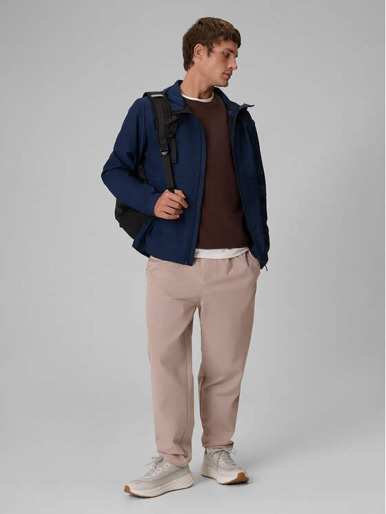 4F 4F Kurtka przejściowa URBAN COMMUTER Granatowy Regular Fit