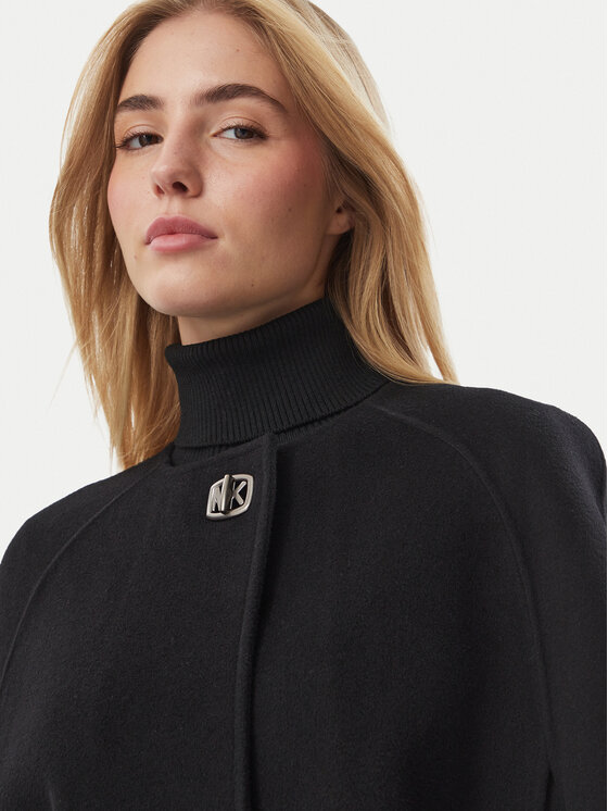 MICHAEL Michael Kors MICHAEL Michael Kors Пончо MF620MWGBX Чорний Relaxed Fit