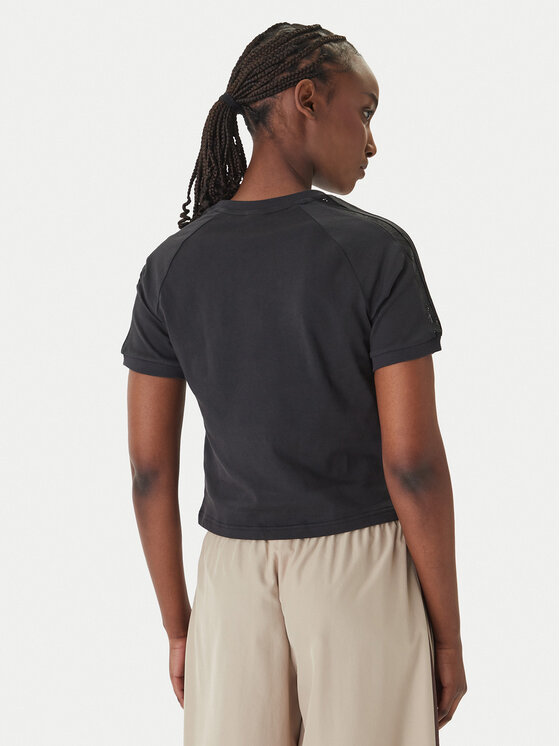 adidas adidas Футболка Lace Cali KC8150 Чорний Regular Fit