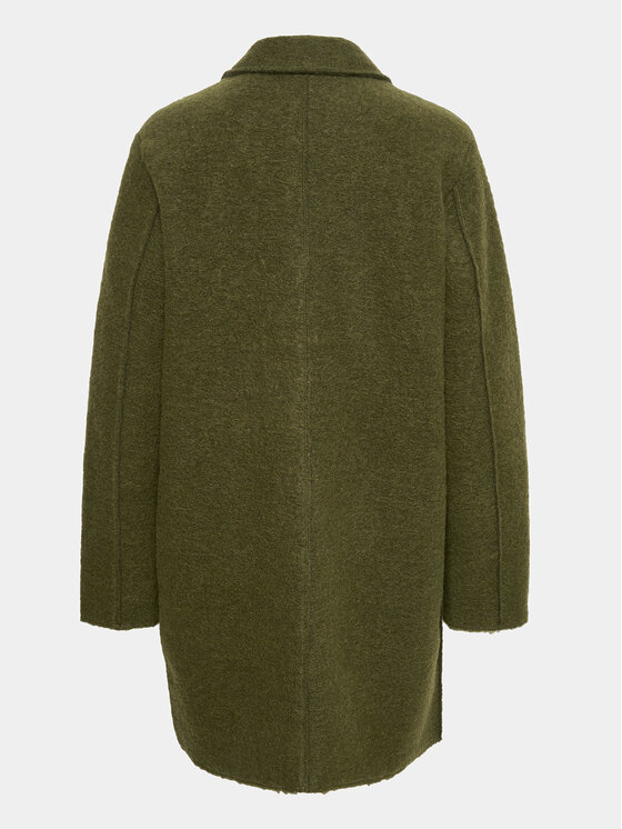 Culture Culture Вълнено палто Cubirgith 50106972 Зелен Classic Fit