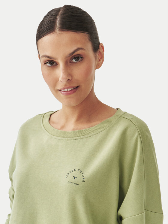 Tatuum Tatuum Sweatshirt Yolanda T2420.037B Grün Relaxed Fit