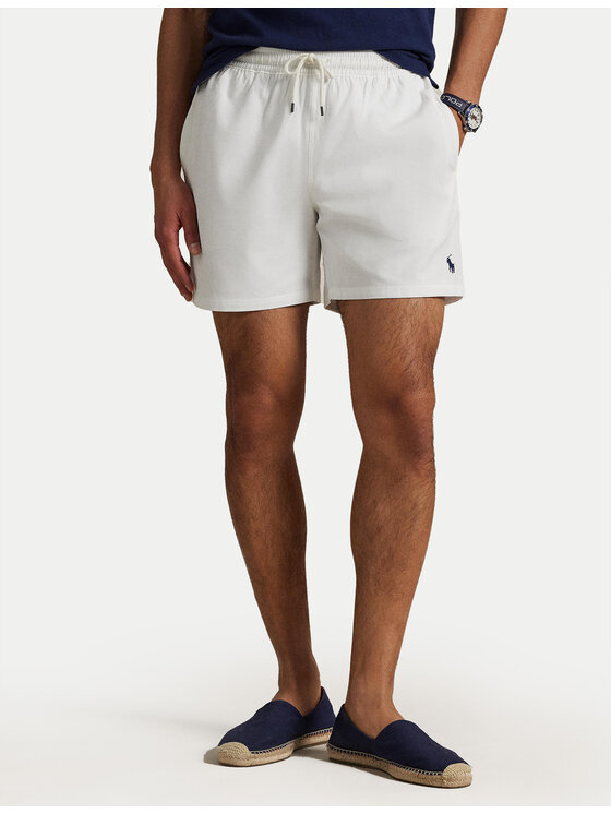 Polo Ralph Lauren Polo Ralph Lauren Pantaloni scurți pentru înot 710957782014 Alb Classic Fit