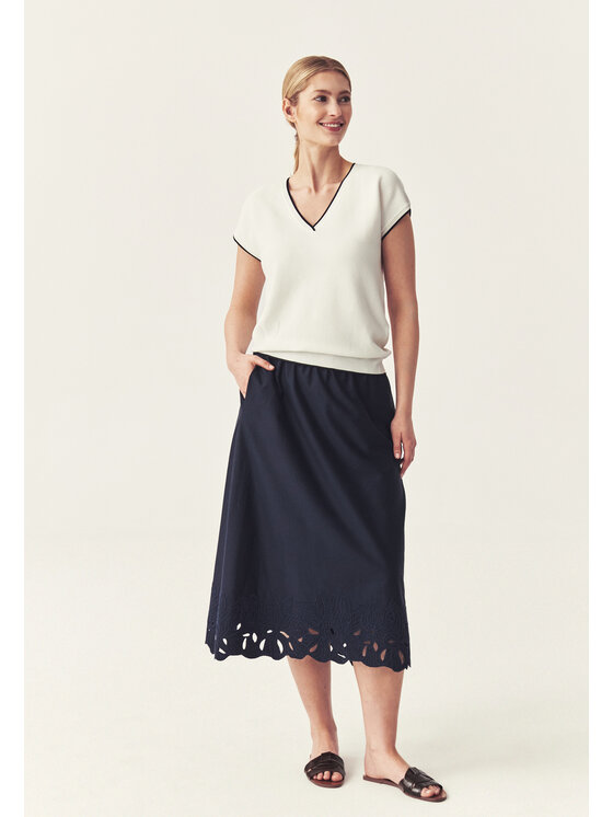 TATUUM TATUUM Blúzka ONEZ Biela Classic Fit
