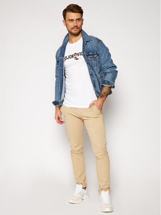 NOVAK DJOKOVIC TH7543 Balta Regular Fit 