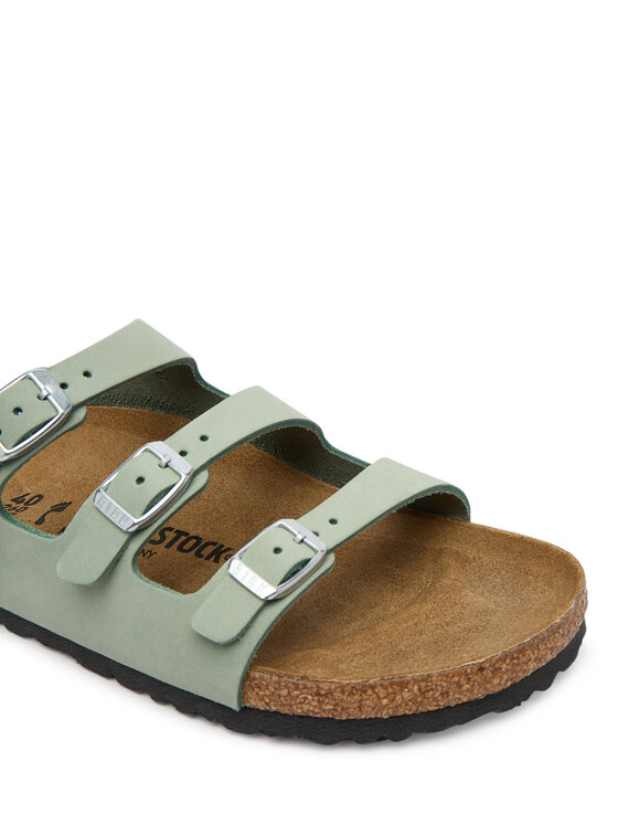 Birkenstock Birkenstock Šlepetės Florida 1030319 Žalia