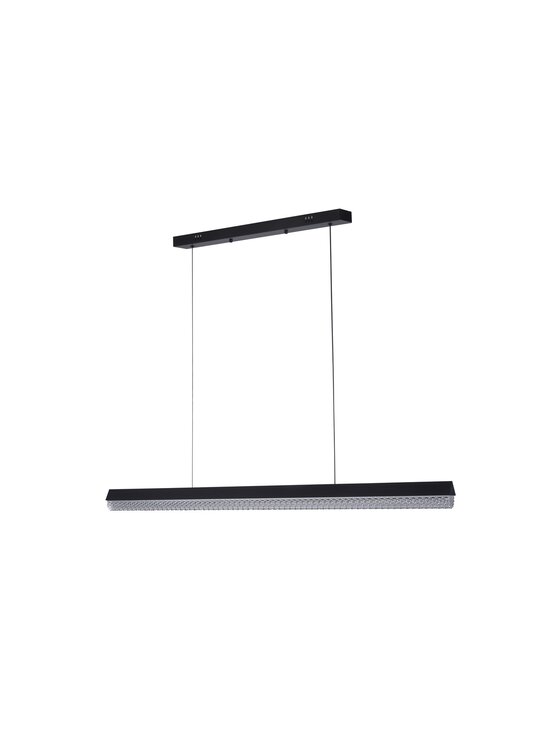 MIAhome MIAhome Lampa wisząca ANABELLA LED czarna 120 cm Czarny