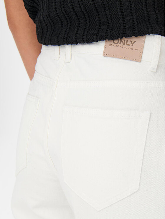 ONLY Jeans Troy 15219708 Weiß Carrot Fit Modivo.at