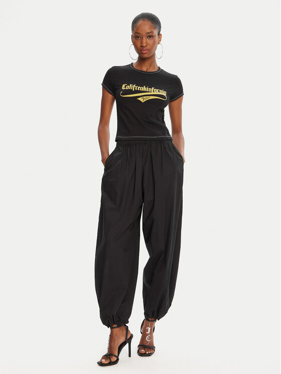 Juicy Couture Juicy Couture Tricou JCNCT225460 Negru Regular Fit