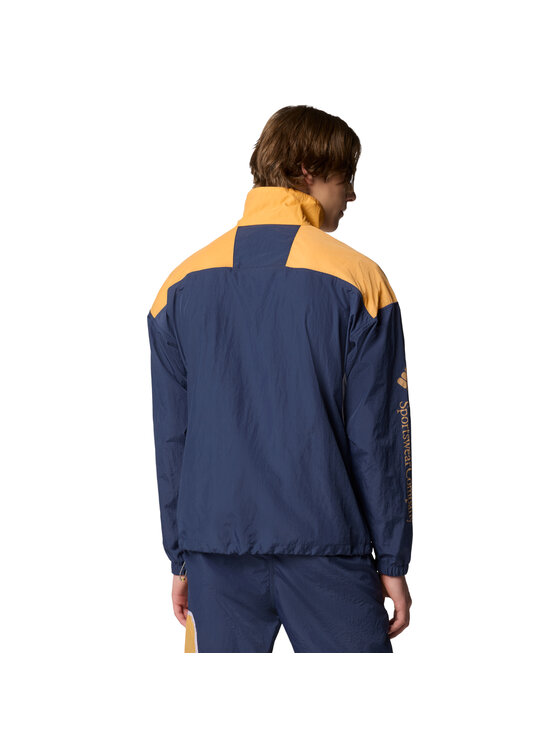 Columbia Columbia Kurtka przejściowa Columbia Riptide II Retro Windbreaker Anorak Granatowy Regular Fit