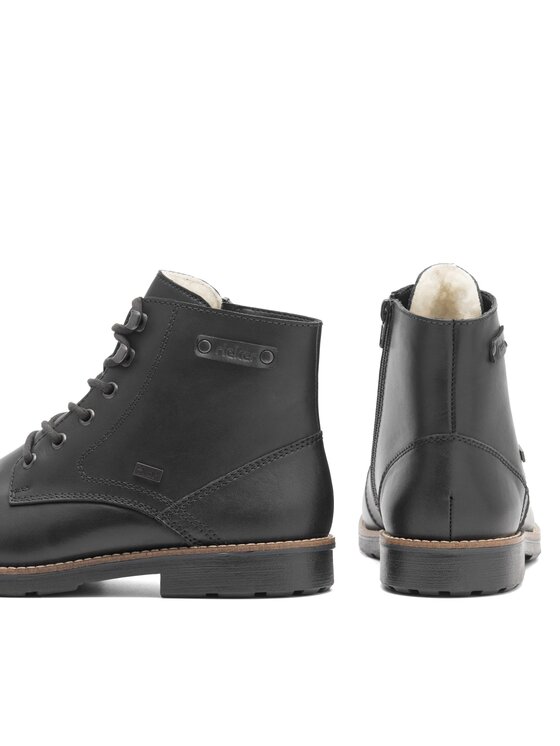 Rieker Rieker Schnürschuhe 15322-00 Schwarz