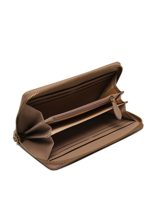 PINKO Pinko Голям дамски портфейл Ryder Zip Around . AI 23-24 PCPL 100250 A0F1 Кафяв