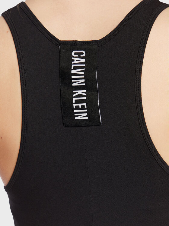 Calvin Klein Swimwear Calvin Klein Swimwear Obleka za na plažo KW0KW02145 Črna Slim Fit
