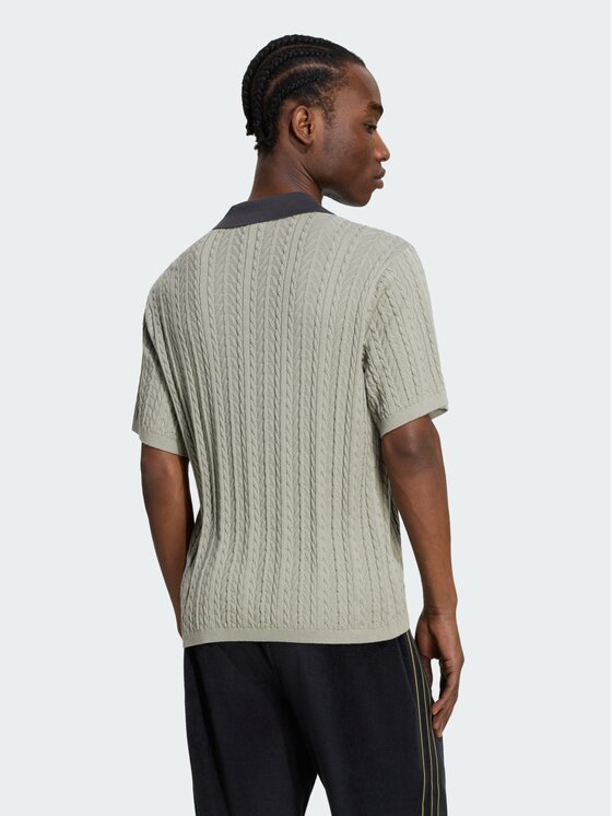 adidas adidas Koszulka techniczna 170086 Zielony Loose Fit
