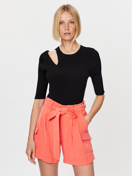 DKNY DKNY Pulover P3ASAH40 Črna Regular Fit