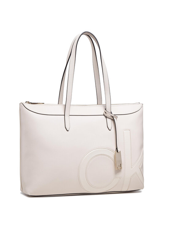 Borsetta Shopper W/Lt Comp K60K607498 Beige