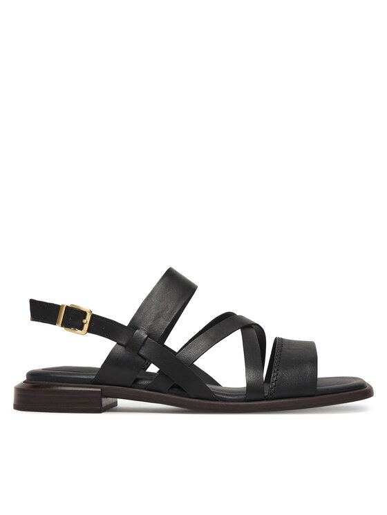 Clarks Clarks Basutės Ariany Strap 26185800 Juoda