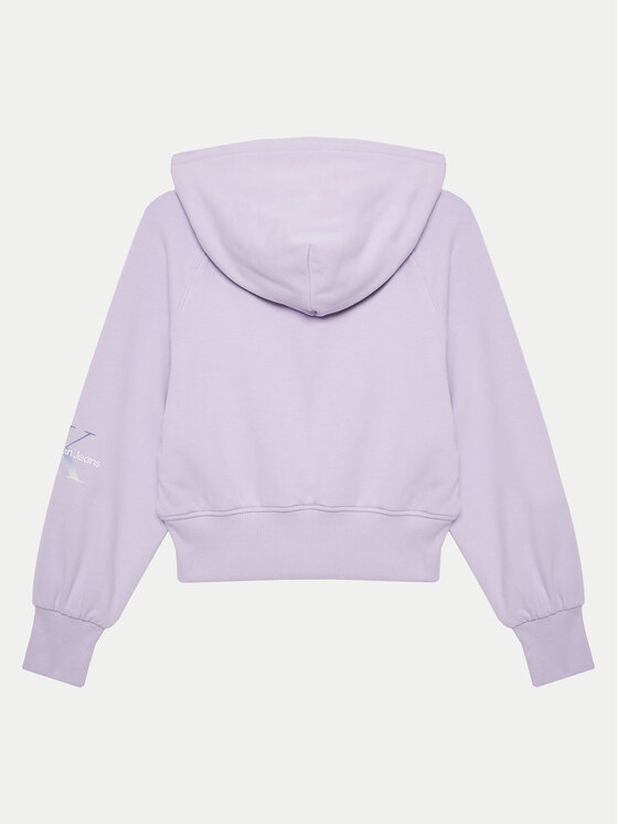 Calvin Klein Jeans Calvin Klein Jeans Felpa Gradient Monogram IG0IG02541 Viola Regular Fit
