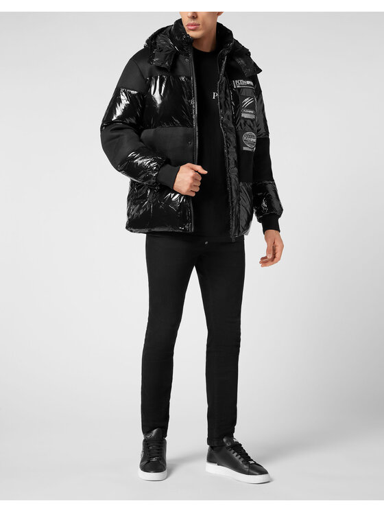 Plein Sport Plein Sport Giubbotto invernale 137 Nero Regular Fit